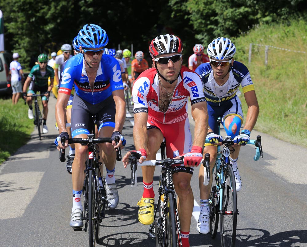 Gusev and Millar, Tour de France 2012, stage 12