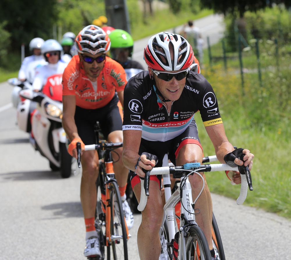 Horner and Martinez escape, Tour de France 2012, stage 12