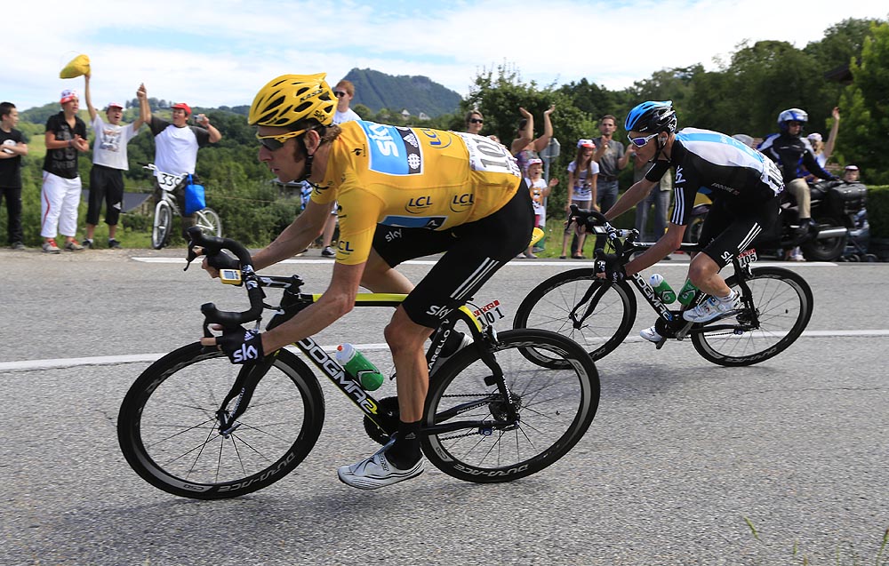 Bradley Wiggins, Tour de France 2012, stage 12 Bradley Wiggins, Tour de France 2012, stage 12