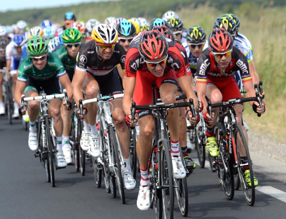 BMC attack, Tour de France 2012, stage 13