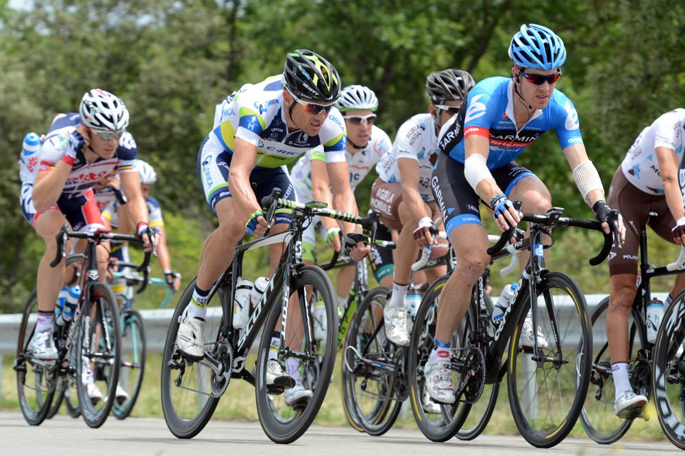 Baden Cooke and Tyler Farrar, Tour de France 2012, stage 13