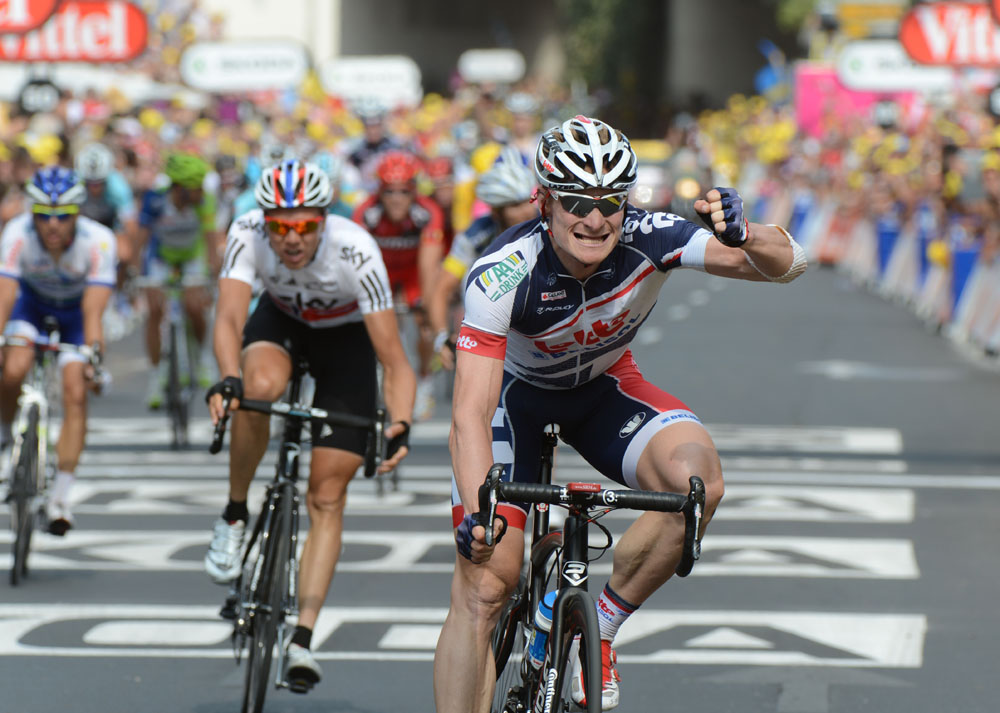 Andre Greipel wins, Tour de France 2012, stage 13