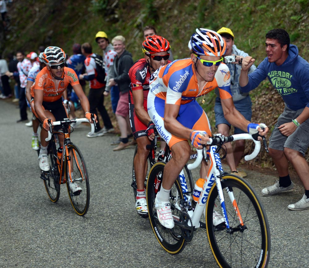 Luis Leon Sanchez escape, Tour de France 2012, stage 14