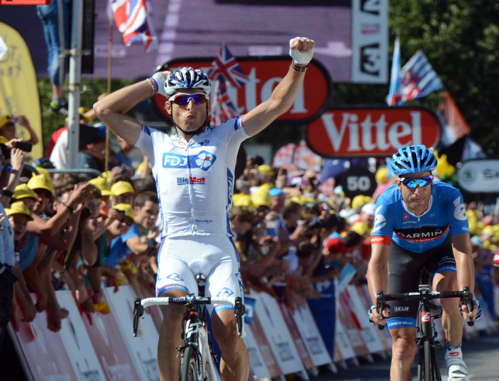 Pierrick Fedrigo wins, Tour de France 2012, stage 16