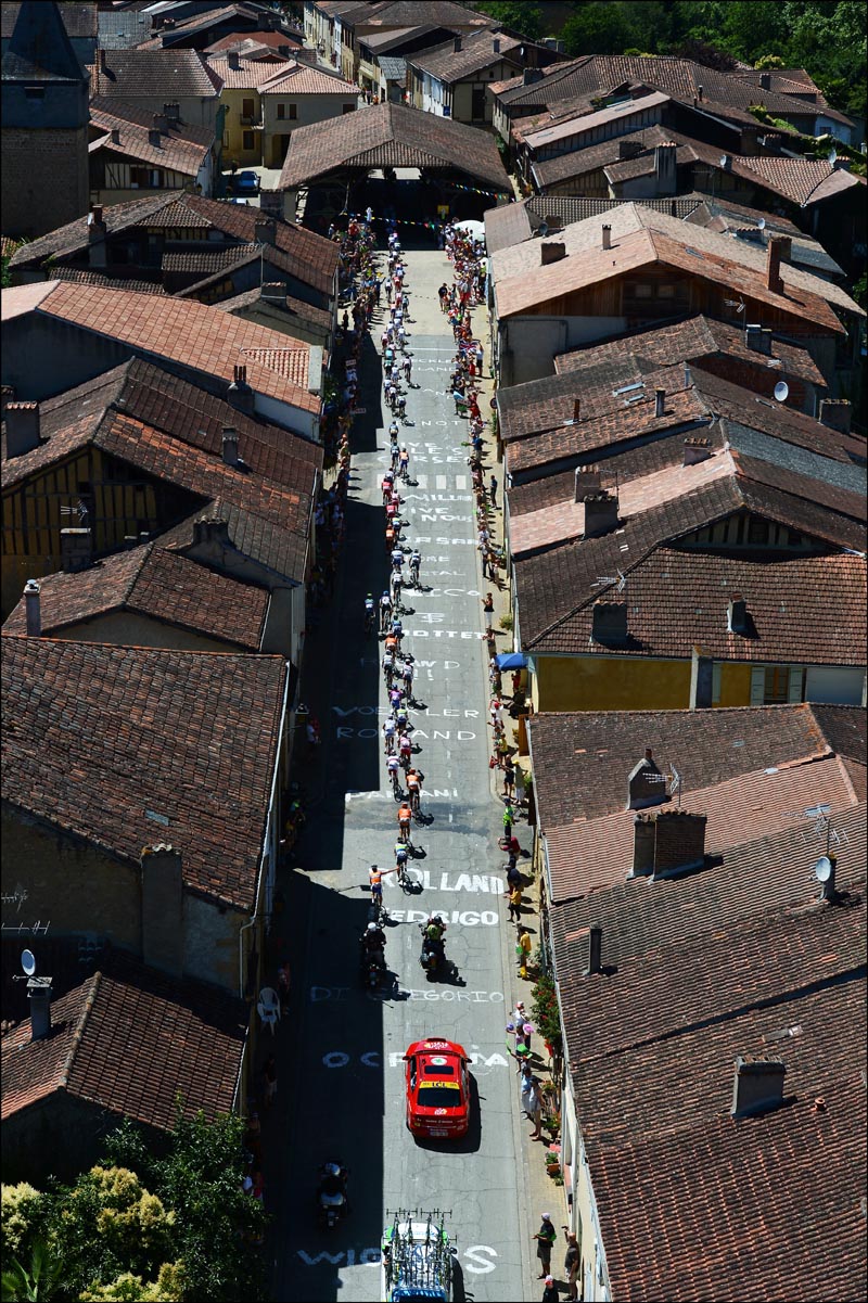 Peloton, Tour de France 2012, stage 15