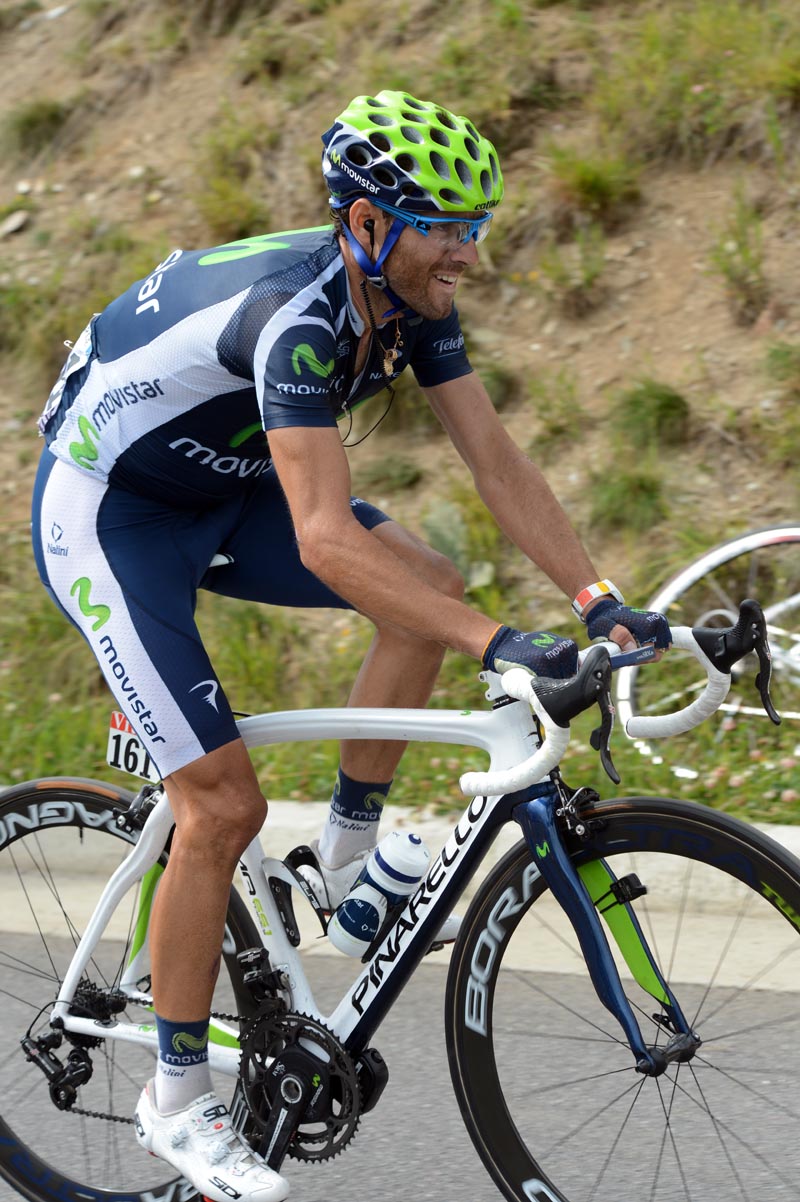 Alejandro Valverde escapes, Tour de France 2012, stage 17