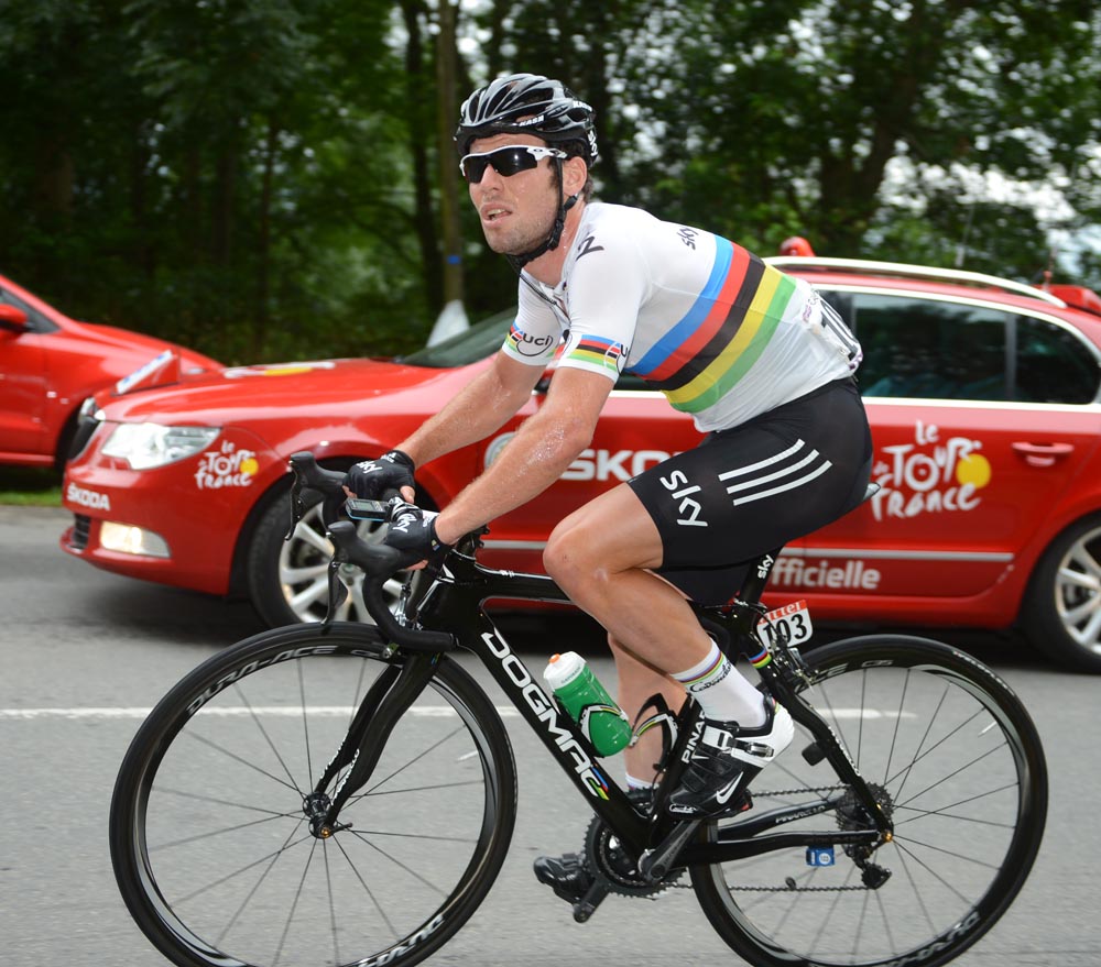 Mark Cavendish, Tour de France 2012, stage 17