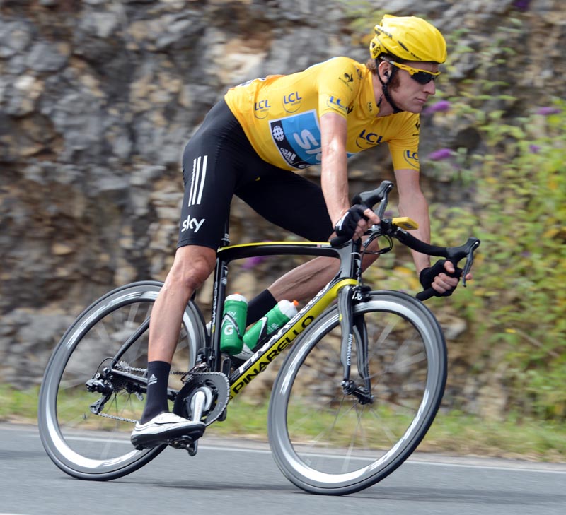 Bradley Wiggins, Tour de France 2012, stage 18