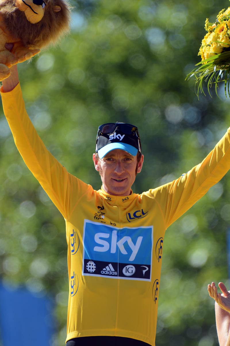 Bradley Wiggins, Tour de france 2012, stage 20