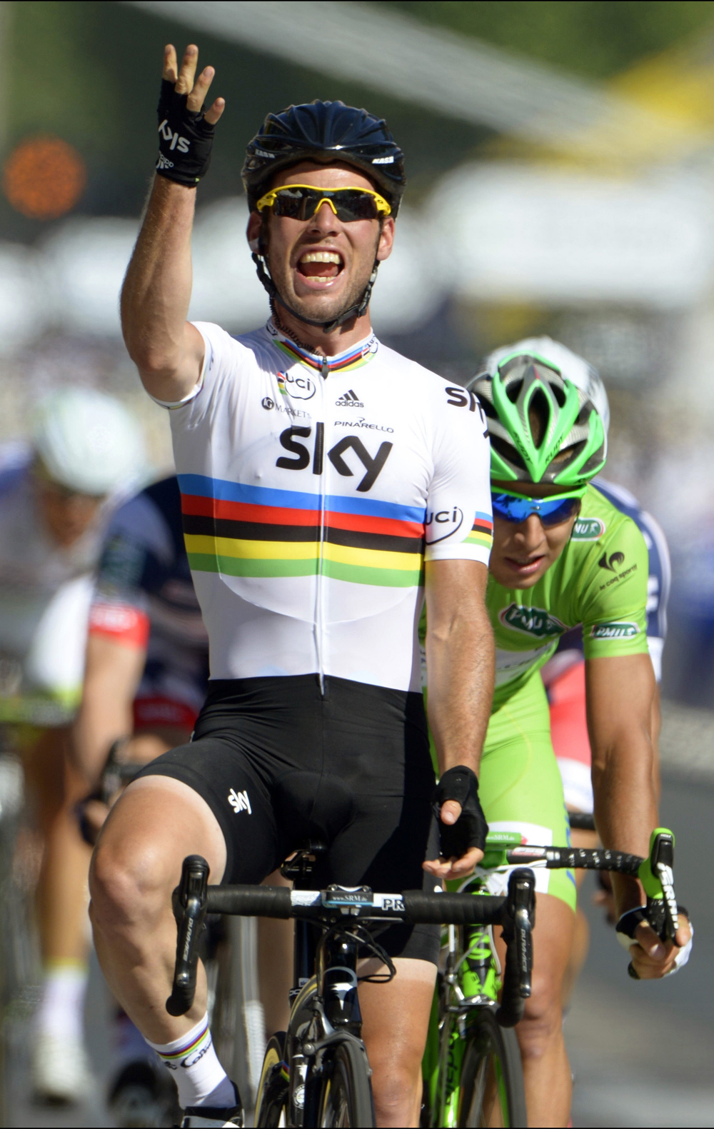 Mark Cavendish wins, Tour de france 2012, stage 20