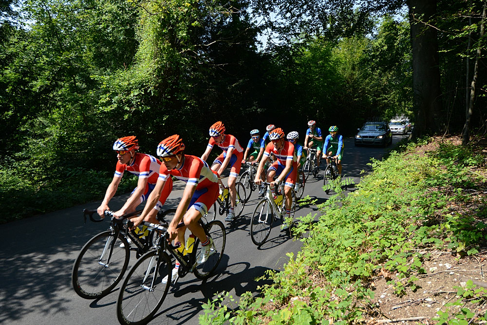 Norway, London 2012 Olympic Games, road race training, July 26