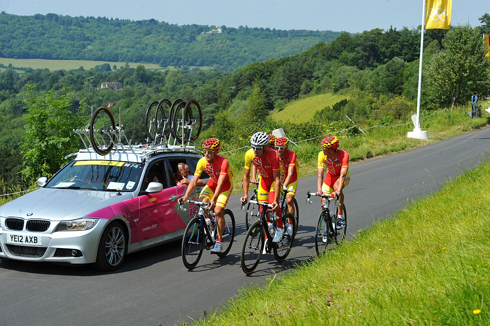 Spain, London 2012 Olympic Games, road race training, July 26