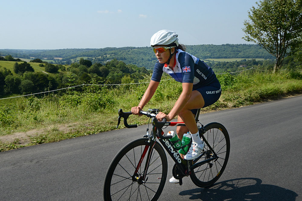 Lucy Martin, London 2012 Olympic Games, road race training, July 26