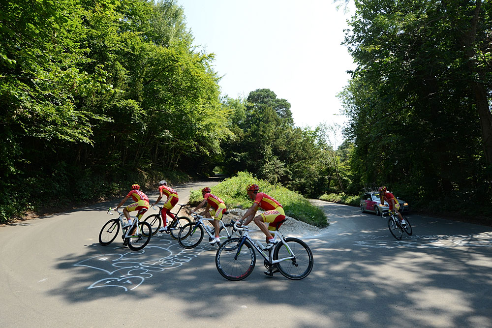 Spain, London 2012 Olympic Games, road race training, July 26