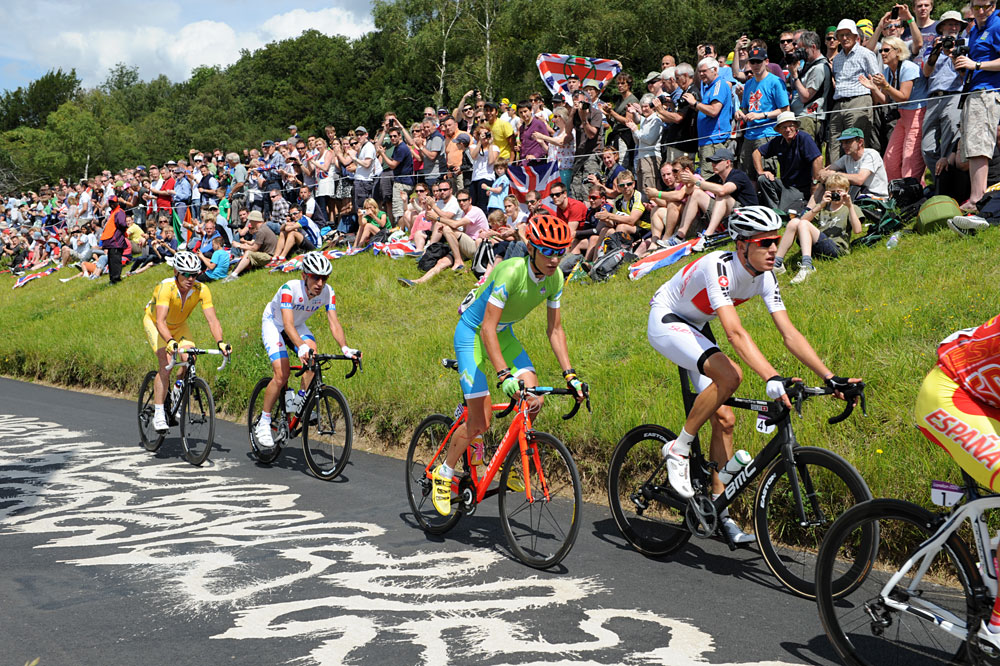 Escape group, London 2012 Olympic men's road race