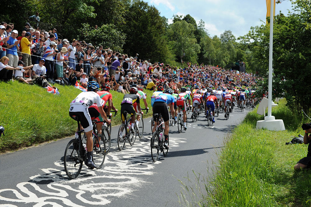 Box Hill, London 2012 Olympic men's road race Box Hill, London 2012 Olympic men's road race