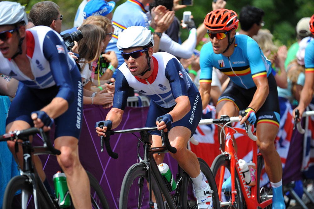 Mark Cavendish, London 2012 Olympic men's road race