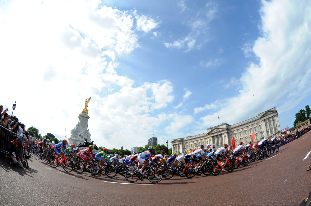 Buckingham Palace, London 2012 Olympic men's road race