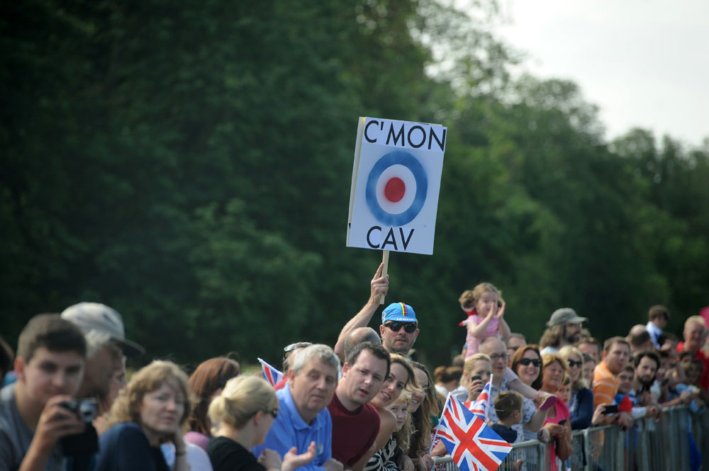 Crowds, London 2012 Olympic men's road race
