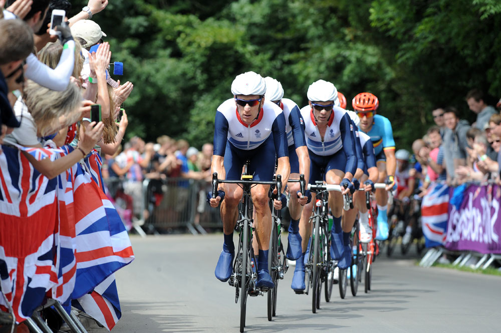 Bradley Wiggins, London 2012 Olympic men's road race