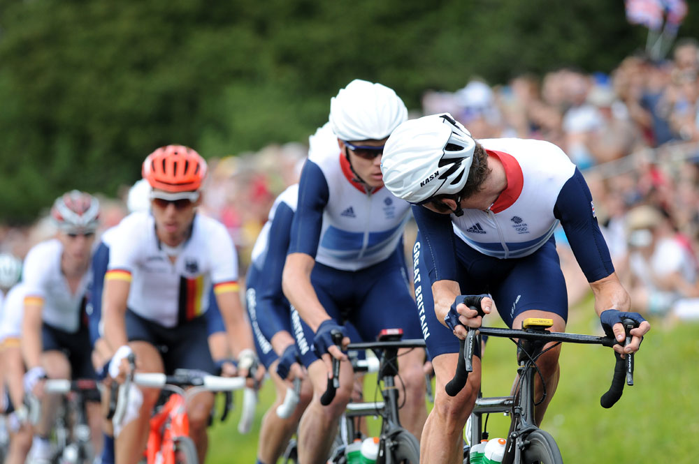 Bradley Wiggins, London 2012 Olympic men's road race