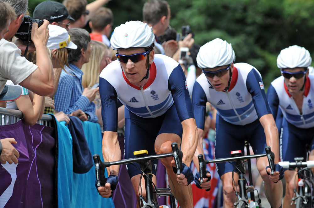 Bradley Wiggins, London 2012 Olympic men's road race