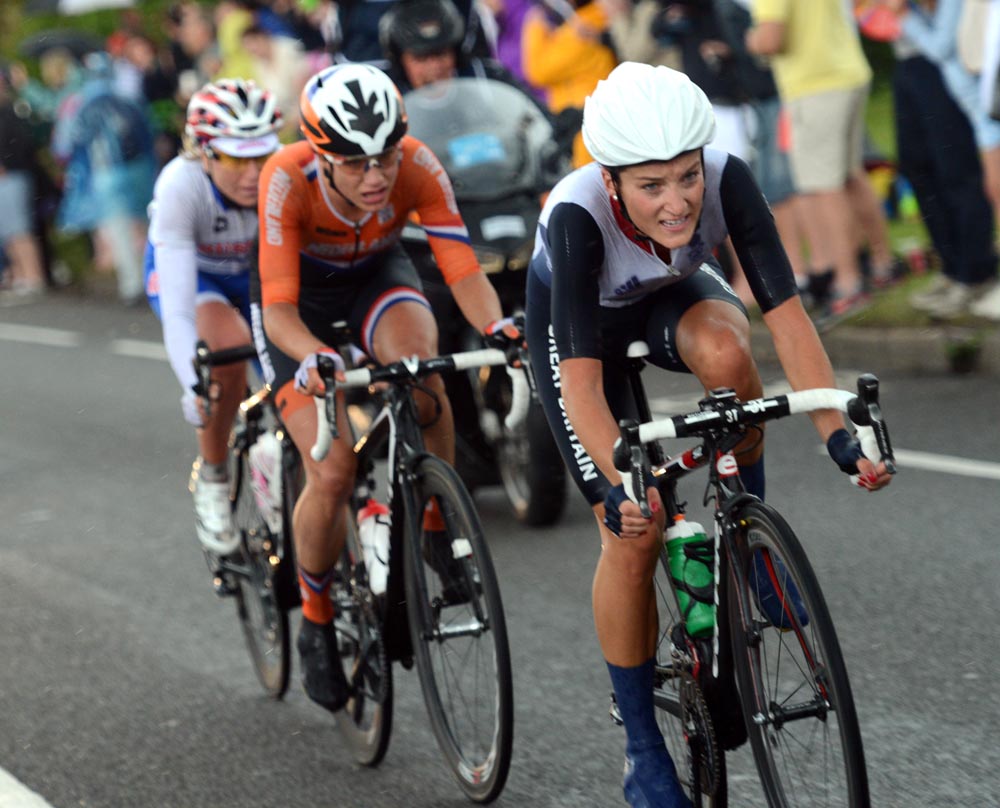 Armitstead leads escape, London 2012 Olympics, women's road race