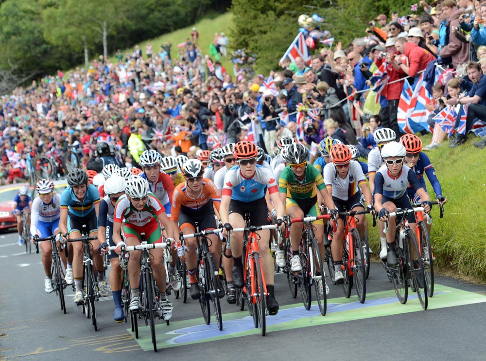 Box Hill, London 2012 Olympics, women's road race