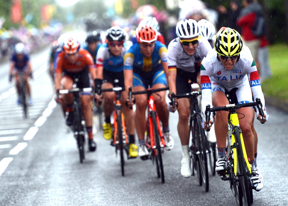 Italy chases, London 2012 Olympics, women's road race