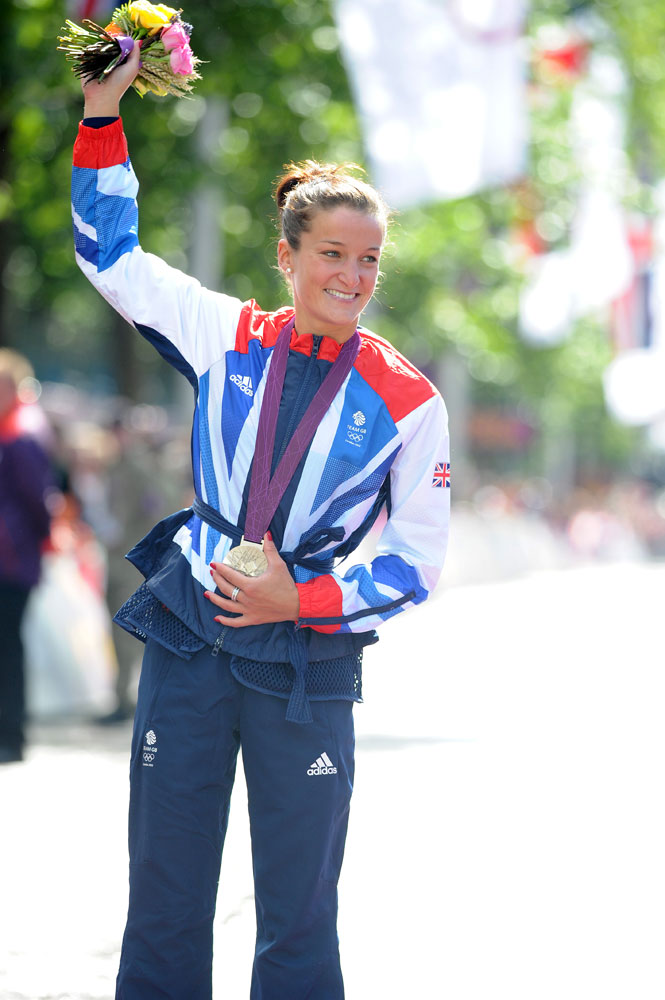Lizzie Armitstead wins silver, London 2012 Olympics, women's road race