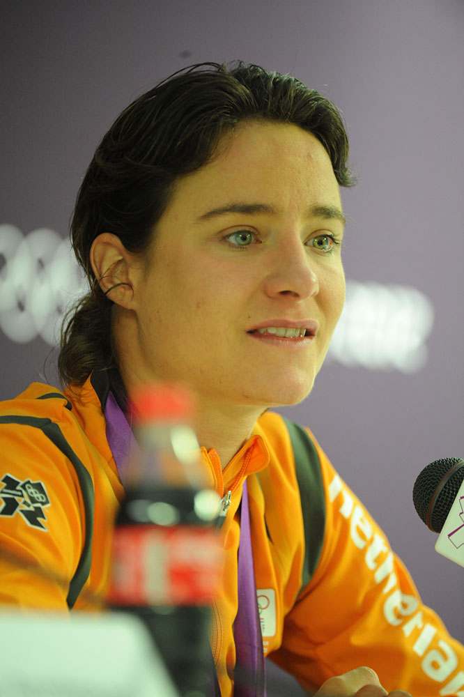 Marianne Vos, gold medallist, London 2012 Olympics, women's road race