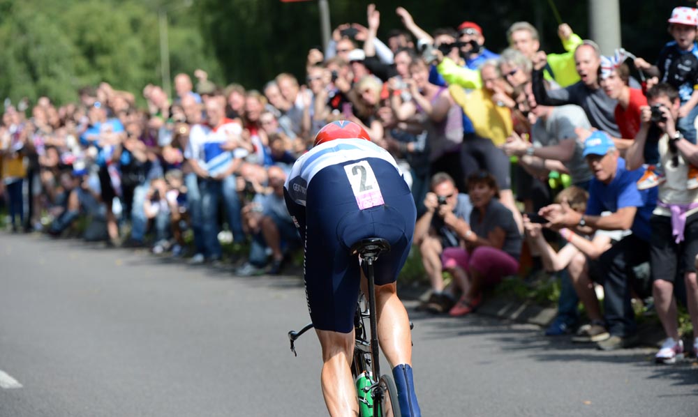 Bradley Wiggins's fans, London 2012 Olympic Games, men's time trial