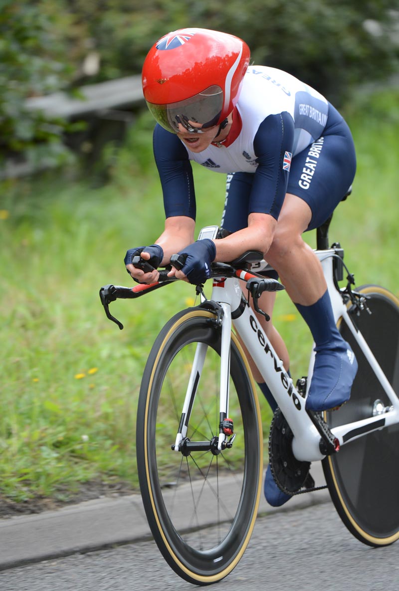 Emma Pooley, London 2012 Olympic Games, women's time trial