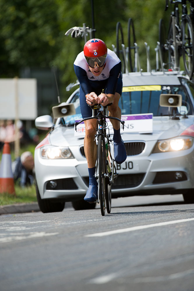 Bradley Wiggins, London 2012 Olympic Games time trials