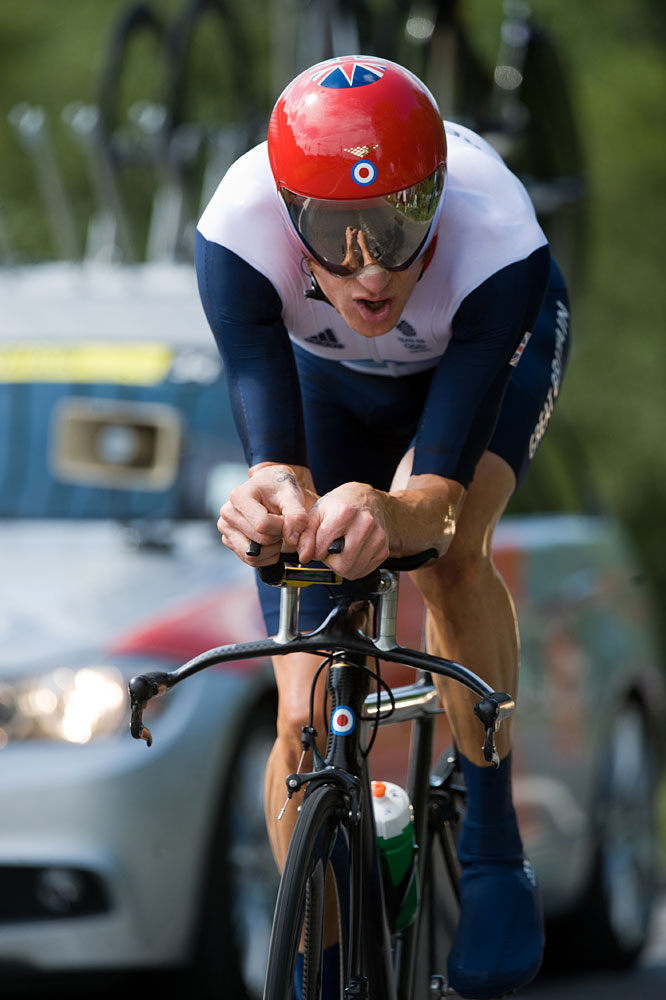 Bradley Wiggins, London 2012 Olympic Games time trials