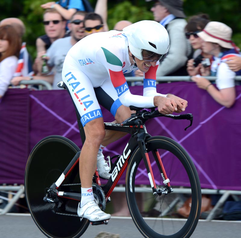 Marco Pinotti, London 2012 Olympic Games, men's time trial