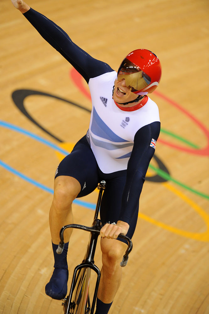 Sir Chris Hoy, London 2012 Olympic Games, track day one