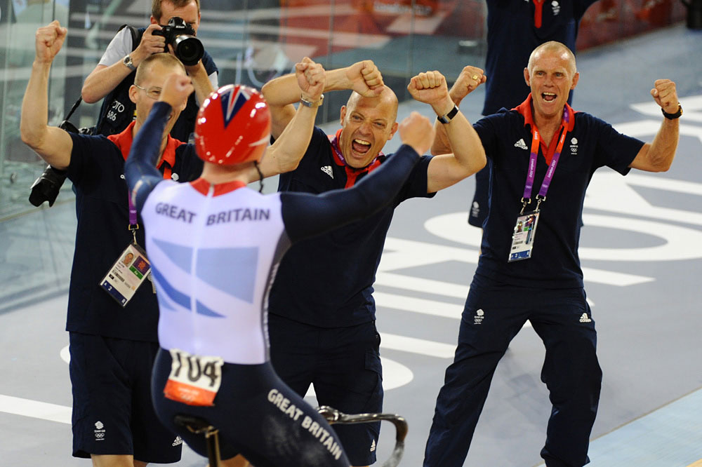 Sir Chris Hoy, London 2012 Olympic Games, track day one