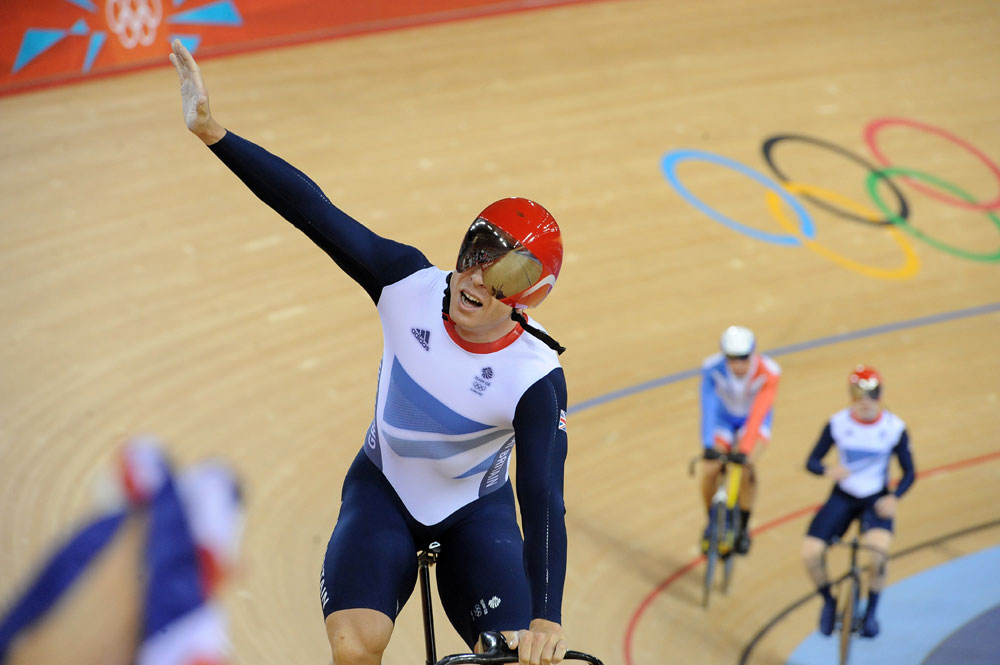 Sir Chris Hoy, London 2012 Olympic Games, track day one
