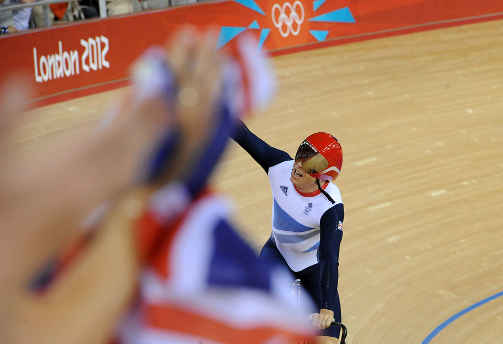 Sir Chris Hoy, London 2012 Olympic Games, track day one