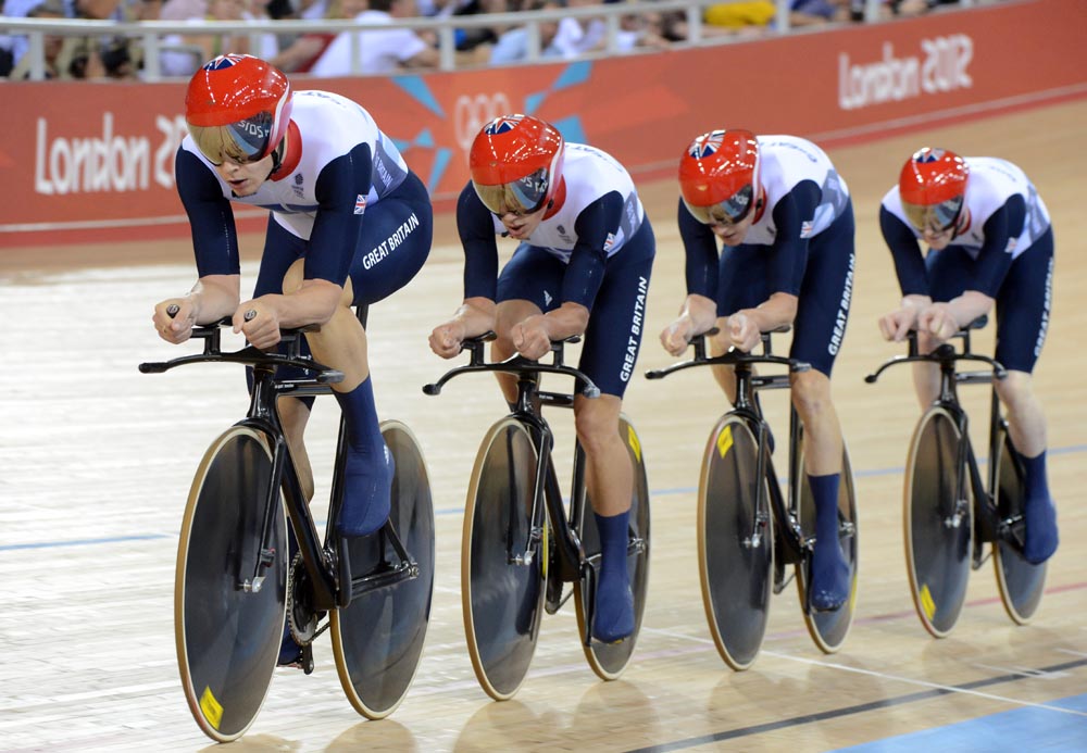 Great Britain, London 2012 Olympic Games, track day two