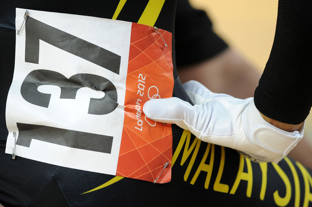 Awang number, London 2012 Olympic Games, track day three morning session