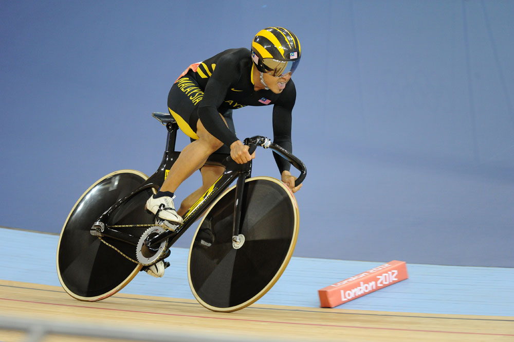 Awang sprint, London 2012 Olympic Games, track day three morning session