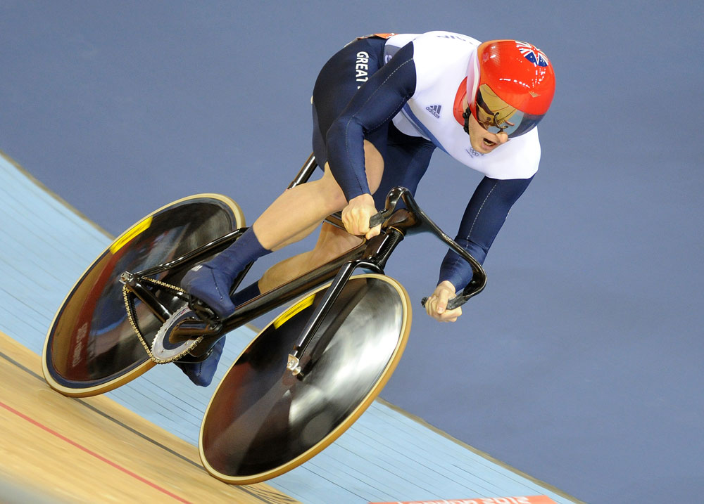 Jason Kenny, sprint, London 2012 Olympic Games, track day three morning session