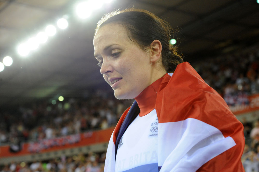 Victoria Pendleton, London 2012 Olympic Games, track cycling day two Victoria Pendleton, London 2012 Olympic Games, track cycling day two