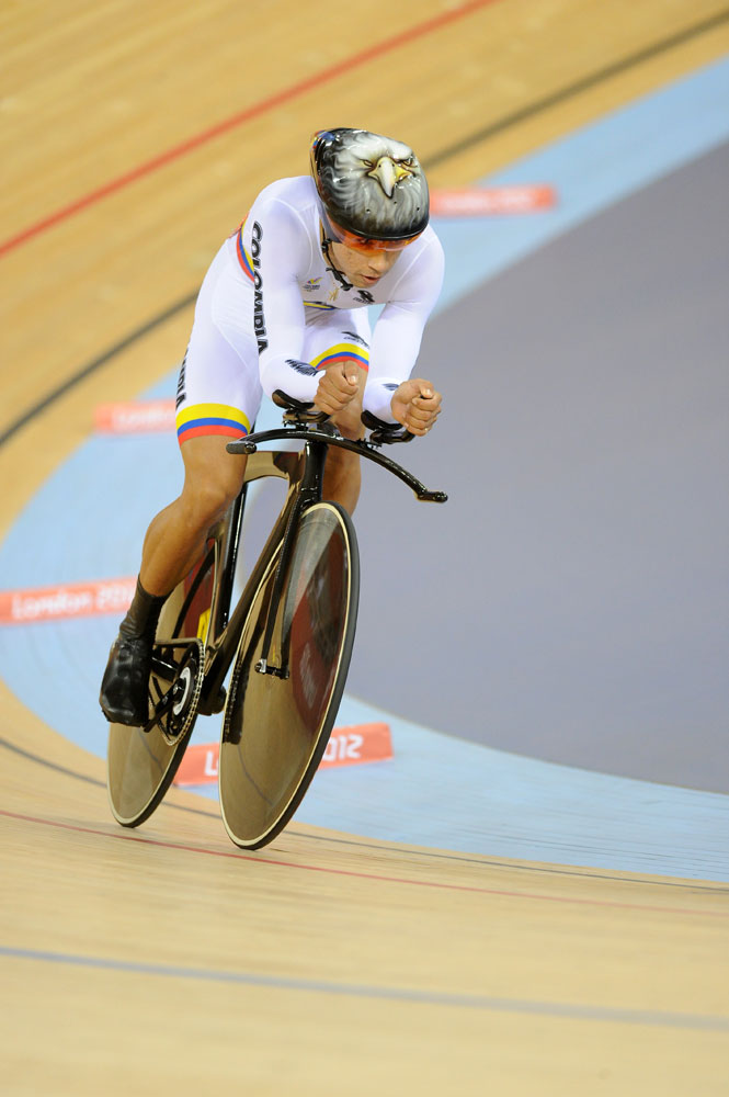 Carvajal, London 2012 Olympic Games, track cycling day four morning session