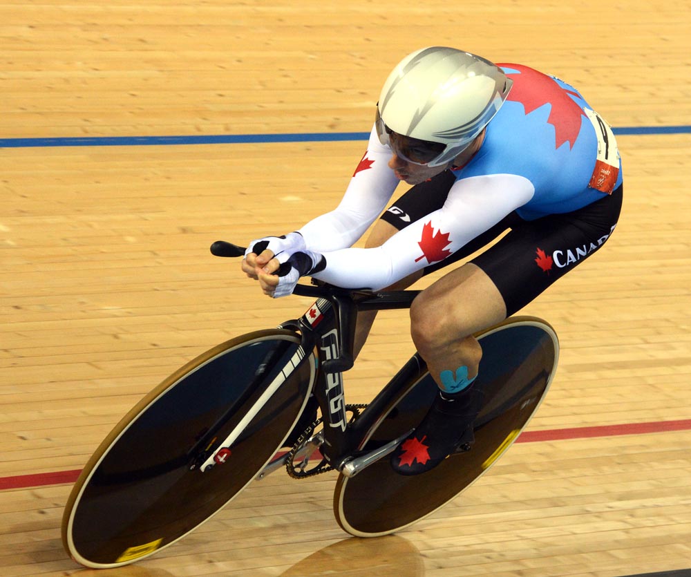 Bell, omnium, London 2012 Olympic Games, track day four evening session