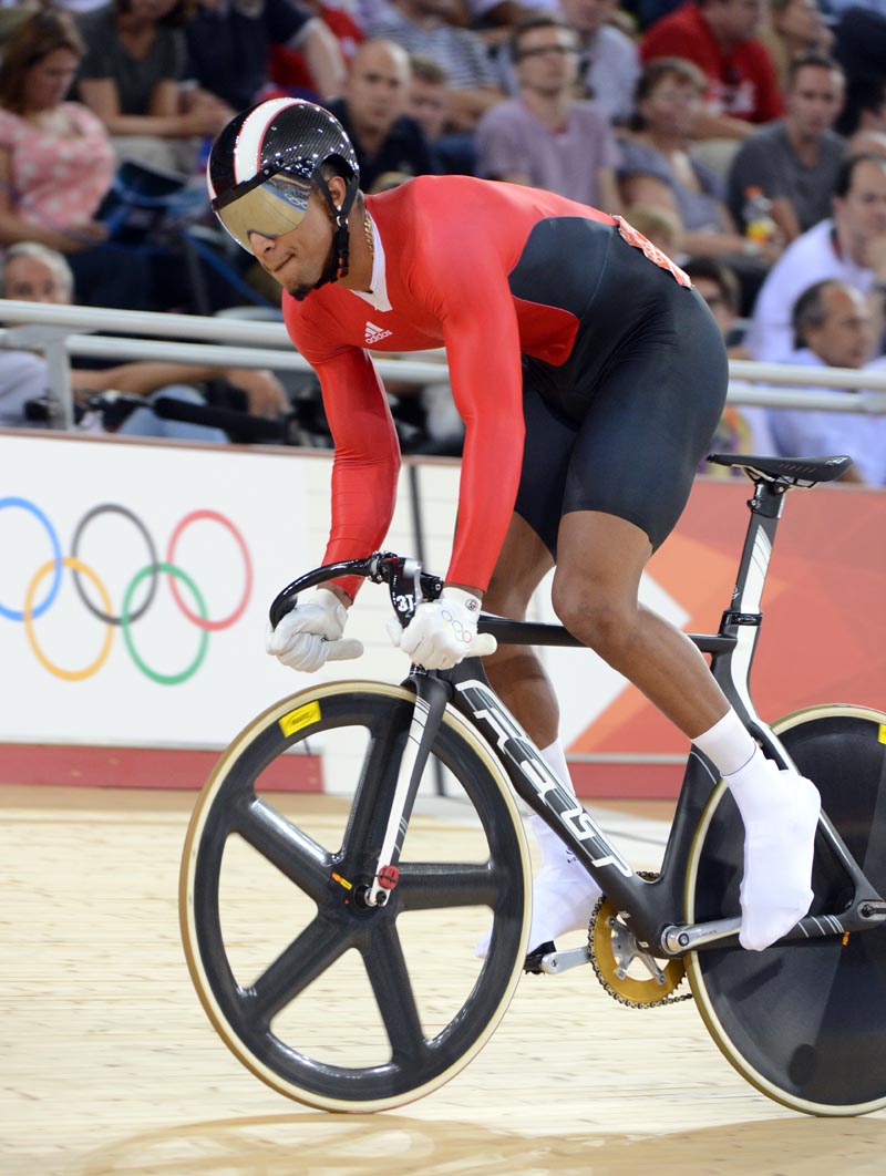 Philip sprint, London 2012 Olympic Games, track day four evening session