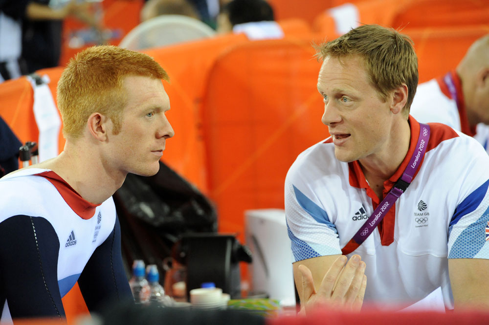 Photo: Clancy and Hunt, London 2012 Olympic Games, track day four.