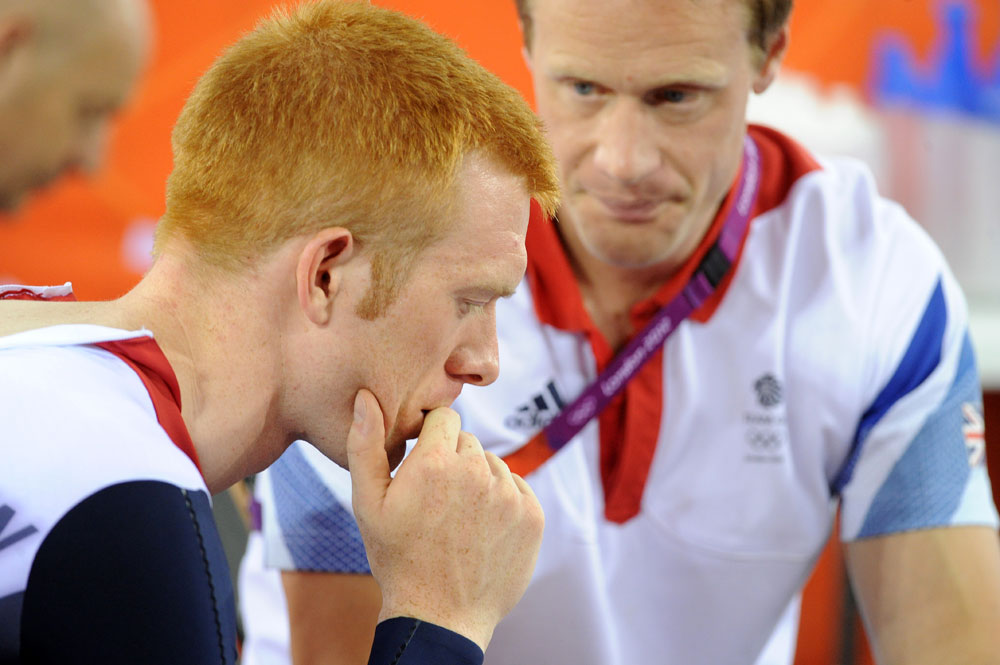 Clancy and Hunt, London 2012 Olympic Games, track day four
